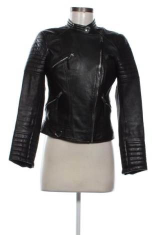Geacă de piele pentru femei Zara, Mărime S, Culoare Negru, Preț 315,99 Lei, #136838028