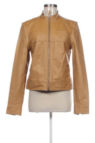 Geacă de piele pentru femei ONLY, Mărime M, Culoare Bej, Preț 99,50 Lei, #136843344