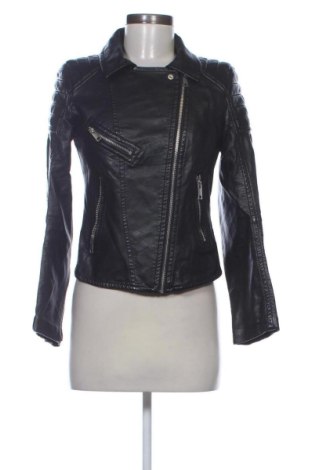 Дамско кожено яке H&M, Размер S, Цвят Черен, Цена 24,03 €, #136844840