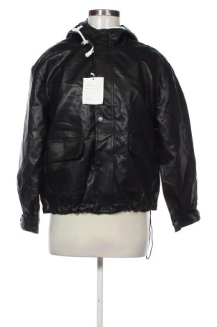 Geacă de piele pentru femei Unbranded, Mărime L, Culoare Negru, Preț 158,99 Lei, #136845929