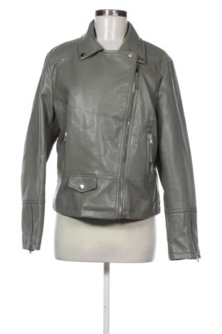 Geacă de piele pentru femei Unbranded, Mărime L, Culoare Verde, Preț 114,99 Lei, #136847203