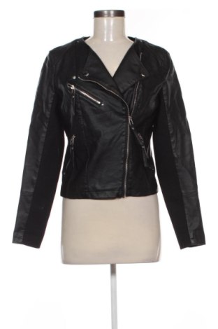 Damen Lederjacke Vero Moda, Größe M, Farbe Schwarz, Preis 18,99 €, #136849008