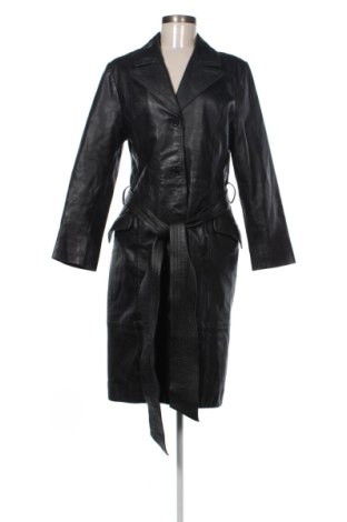 Geacă de piele pentru femei Unbranded, Mărime S, Culoare Negru, Preț 323,22 Lei, #136849194