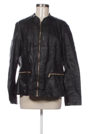 Дамско кожено яке Unbranded, Размер XL, Цвят Черен, Цена 18,91 €, #136866016