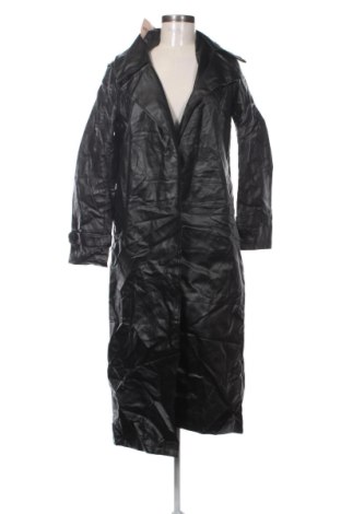 Дамско кожено яке SHEIN, Размер S, Цвят Черен, Цена 16,87 €, #136866268