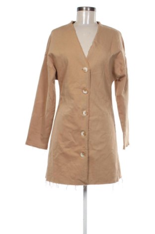 Damenmantel Zara, Größe S, Farbe Beige, Preis 27,99 €, #136744532
