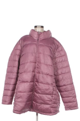 Damski płaszcz Janina, Rozmiar 5XL, Kolor Popielaty róż, Cena 115,99 zł, #136846635