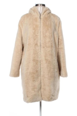 Palton de femei Zara, Mărime L, Culoare Bej, Preț 187,99 Lei, #136848311