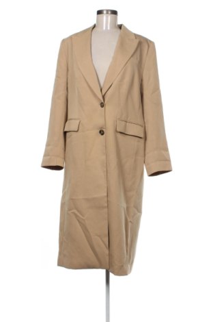 Дамско палто H&M, Размер L, Цвят Бежов, Цена 18,00 €, #136853680
