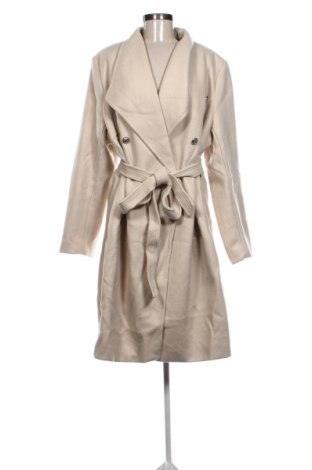 Damenmantel City Chic, Größe XL, Farbe Beige, Preis 40,99 €, #136863785