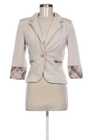 Sacou de femei Styled In Italy, Mărime XS, Culoare Bej, Preț 92,99 Lei, #136736881