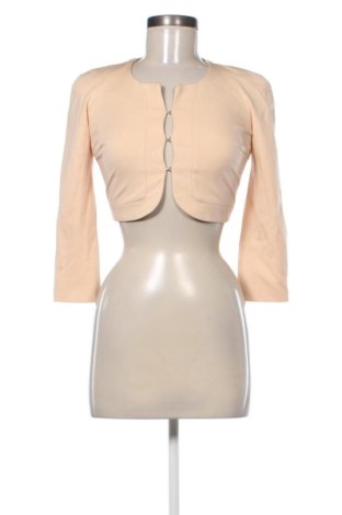 Дамско сако Elisabetta Franchi, Размер XXS, Цвят Бежов, Цена 246,05 €, #136765215