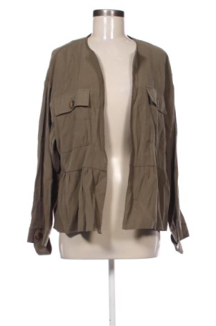 Sacou de femei Zara, Mărime L, Culoare Verde, Preț 169,99 Lei, #136788931