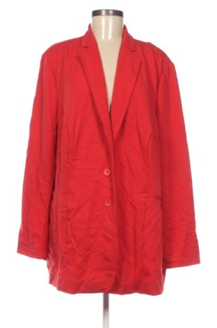 Sacou de femei Ulla Popken, Mărime 3XL, Culoare Roșu, Preț 72,99 Lei, #136839577