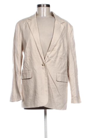 Sacou de femei Stradivarius, Mărime XL, Culoare Bej, Preț 77,99 Lei, #136844247