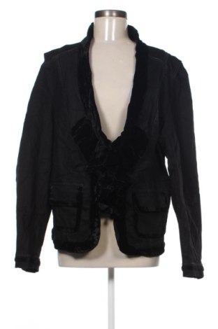 Дамско сако Unbranded, Размер 3XL, Цвят Черен, Цена 27,09 €, #136853104
