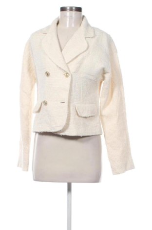 Sacou de femei Zara, Mărime S, Culoare Ecru, Preț 200,99 Lei, #136859206