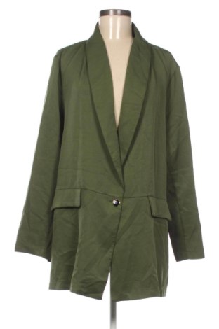 Дамско сако SHEIN, Размер 3XL, Цвят Зелен, Цена 24,54 €, #136873821