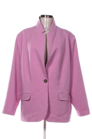Sacou de femei Ms Mode, Mărime 3XL, Culoare Roz, Preț 100,99 Lei, #136876352