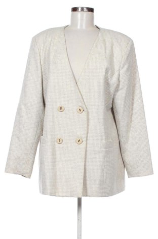 Damen Blazer Unbranded, Größe XXL, Farbe Ecru, Preis € 25,99, #136842081