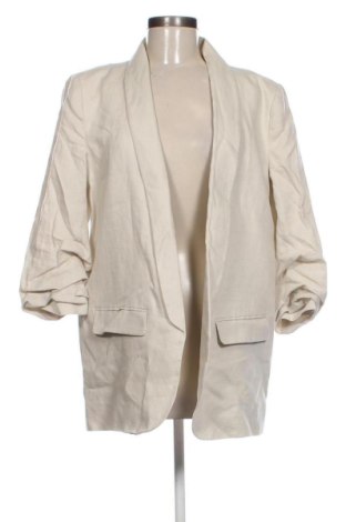 Γυναικείο σακάκι Zara, Μέγεθος XL, Χρώμα Εκρού, Τιμή 65,57 €, #136878106