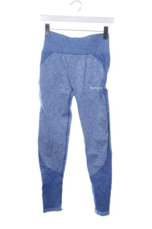 Pantaloni trening de femei Famme, Mărime XXS, Culoare Albastru, Preț 111,26 Lei, #136761751