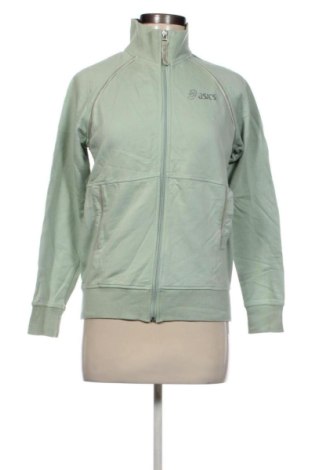 Дамско спортно горнище ASICS, Размер S, Цвят Зелен, Цена 13,80 €, #136825453