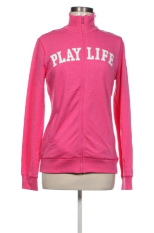 Дамско спортно горнище Playlife, Размер M, Цвят Розов, Цена 5,62 €, #136827268