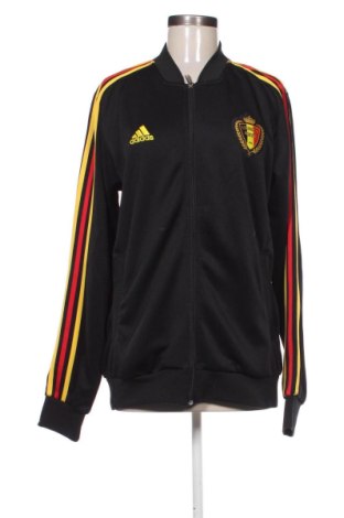 Дамско спортно горнище Adidas, Размер L, Цвят Черен, Цена 27,60 €, #136838360