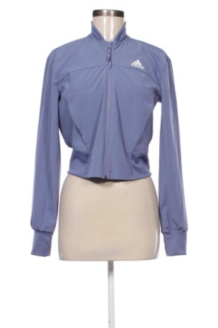 Γυναικεία αθλητική ζακέτα Adidas, Μέγεθος XS, Χρώμα Μπλέ, Τιμή 26,00 €, #136848915