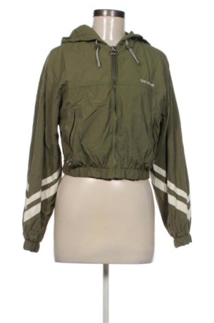 Geacă de femei Bershka, Mărime M, Culoare Verde, Preț 57,99 Lei, #136752672