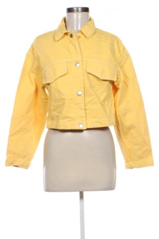 Geacă de femei Bershka, Mărime S, Culoare Galben, Preț 80,99 Lei, #136778267