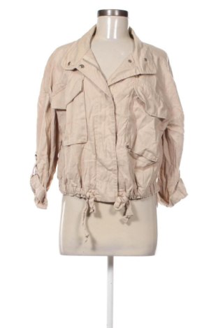 Дамско яке Pull&Bear, Размер S, Цвят Бежов, Цена 14,82 €, #136807918