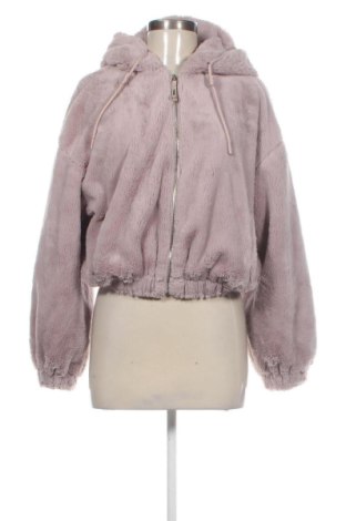 Geacă de femei Bershka, Mărime M, Culoare Mov deschis, Preț 156,40 Lei, #136812292