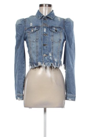Geacă de femei Zara, Mărime S, Culoare Albastru, Preț 114,69 Lei, #136813489