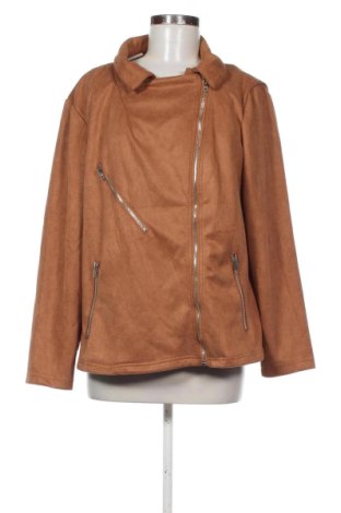 Дамско яке SHEIN, Размер XXL, Цвят Кафяв, Цена 14,31 €, #136844049