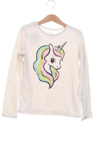 Παιδική μπλούζα H&M, Μέγεθος 6-7y/ 122-128 εκ., Χρώμα Λευκό, Τιμή 5,99 €, #136739656
