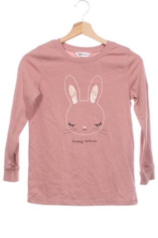 Bluză pentru copii H&M, Mărime 7-8y/ 128-134 cm, Culoare Mov deschis, Preț 28,99 Lei, #136812888