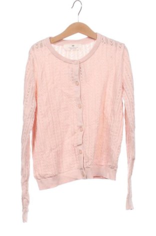 Kinder Strickjacke H&M, Größe 8-9y/ 134-140 cm, Farbe Rosa, Preis 7,99 €, #136817994