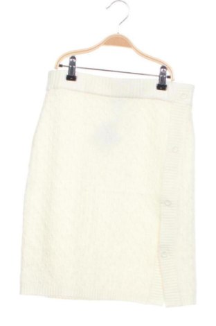 Fustă pentru copii United Colors Of Benetton, Mărime 13-14y/ 164-168 cm, Culoare Ecru, Preț 26,07 Lei, #136789199