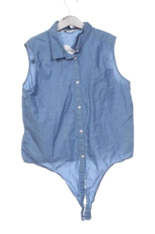Kinderhemd H&M, Größe 14-15y/ 168-170 cm, Farbe Blau, Preis 6,03 €, #136752187