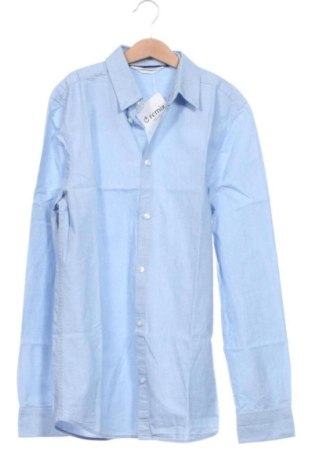 Kinderhemd H&M, Größe 15-18y/ 170-176 cm, Farbe Blau, Preis 5,99 €, #136852855
