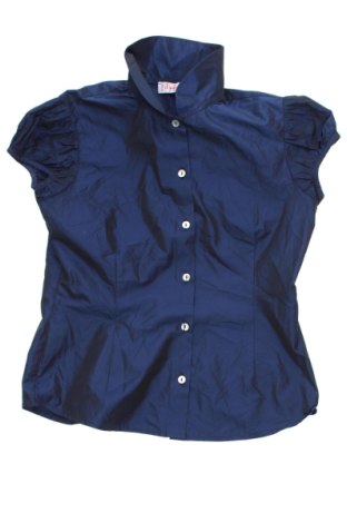 Cămașă pentru copii IL Gufo, Mărime 9-10y/ 140-146 cm, Culoare Albastru, Preț 66,99 Lei, #136776140