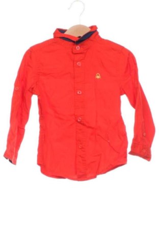 Dziecięca koszula United Colors Of Benetton, Rozmiar 3-4y/ 104-110 cm, Kolor Czerwony, Cena 48,23 zł, #136799711