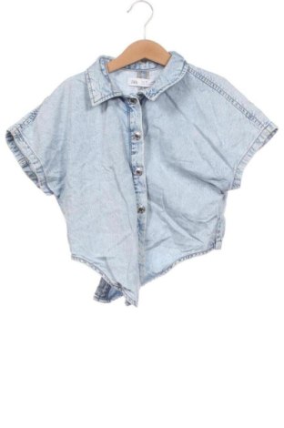 Cămașă pentru copii Zara, Mărime 6-7y/ 122-128 cm, Culoare Albastru, Preț 33,99 Lei, #136822523