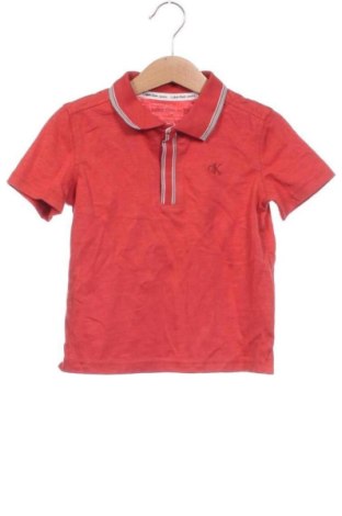 Tricou pentru copii Calvin Klein Jeans, Mărime 2-3y/ 98-104 cm, Culoare Roșu, Preț 67,99 Lei, #136744564