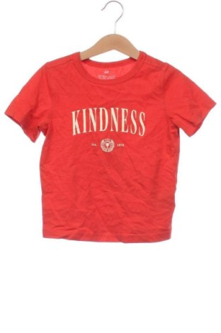 Tricou pentru copii H&M, Mărime 2-3y/ 98-104 cm, Culoare Roșu, Preț 30,99 Lei, #136744171
