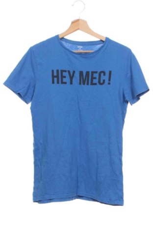 Dziecięcy T-shirt Kiabi, Rozmiar 13-14y/ 164-168 cm, Kolor Niebieski, Cena 30,84 zł, #136793407