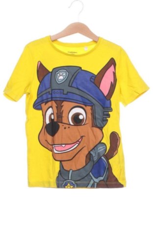 Dziecięcy T-shirt Nickelodeon, Rozmiar 6-7y/ 122-128 cm, Kolor Żółty, Cena 31,12 zł, #136786190