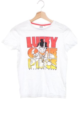 Tricou pentru copii One Piece, Mărime 9-10y/ 140-146 cm, Culoare Alb, Preț 56,99 Lei, #136751334